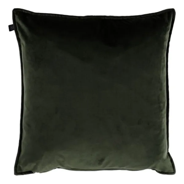 Overseas Middlestitch Kussen - 60 x 60 cm– Velours – Beige Hot