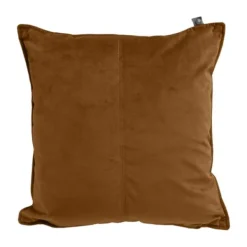 Overseas Middlestitch Velours Kussen Olive 45 x 45 cm Clearance