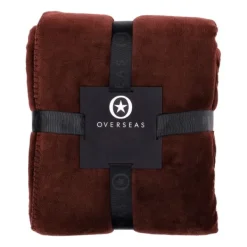 Overseas Nelson Plaid – Maroon New