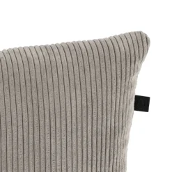 Overseas Rib Kussen - 45 x 45 cm - Smoke