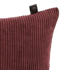 Overseas Rib Kussen - 45 x 45 cm - Smoke