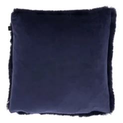 Overseas Rino Fur Kussen - 45 x 45 cm - Navy Sale
