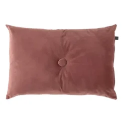 Overseas Velours Button Kussen - Rose Dust Clearance