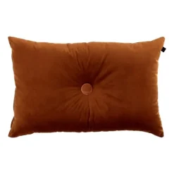 Overseas Velours Button Kussen - Rose Dust Clearance