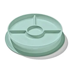 Oxo Tot Stick & Stay Bord met 3 vakjes - Blossom New