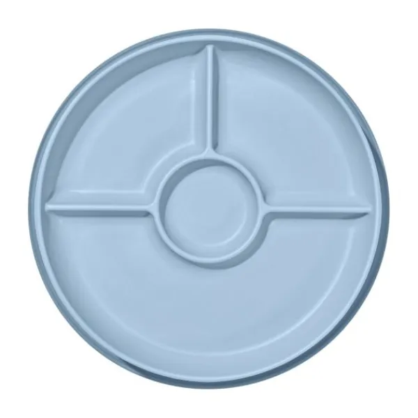 Oxo Tot Stick & Stay Bord met 3 vakjes - Blossom New