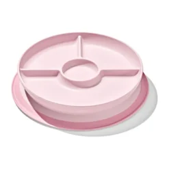 Oxo Tot Stick & Stay Bord met 3 vakjes - Blossom New