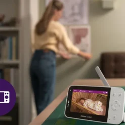 Philips Avent Babyfoon met Camera - Connected SCD953/26 - Silk White Online