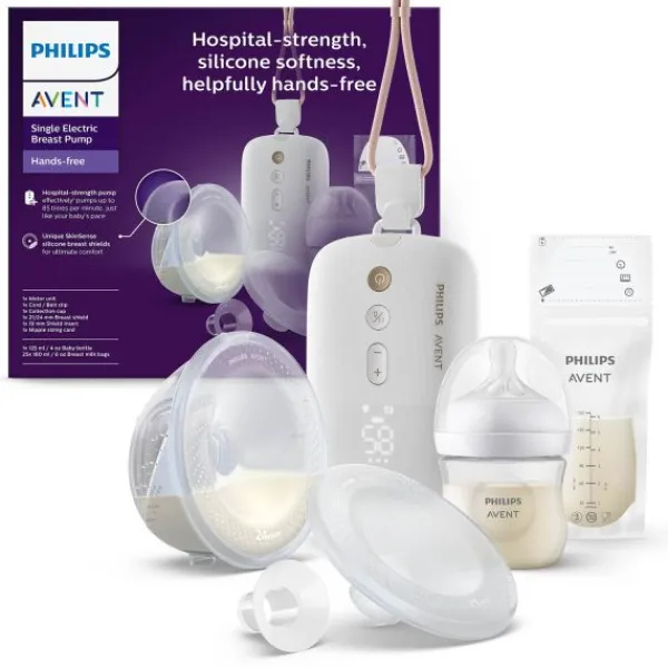 Philips Avent Borstkolf - Handsfree Enkelzijdig + Melkbewaarzakje Online
