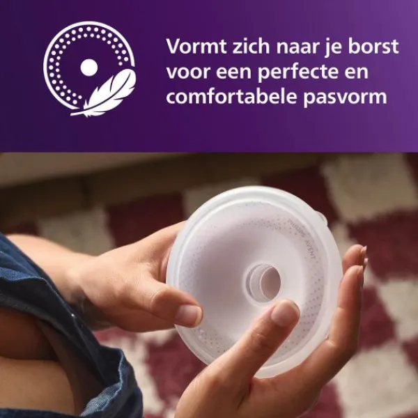 Philips Avent Borstkolf - Handsfree Enkelzijdig + Melkbewaarzakje Online