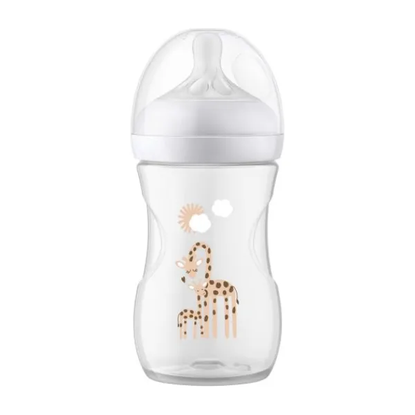 Philips Avent Natural Fles - 260 ml - Giraffe Clearance