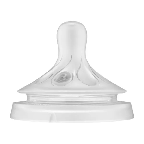 Philips Avent Natural Flesspeen - 1+ Mnd - T3 Discount