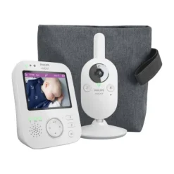 Philips Avent Video Babyfoon - Premium - Slate Grey - Met Reistas New