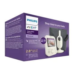 Philips Avent Philips Video Baby Monitor Advanced With Travel Bag - Pastel Green Discount
