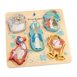 Rainbow Designs Pieter Konijn Houten Inlegpuzzel - 5 Figuren Online