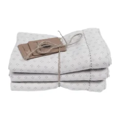 Pine Cone Edith Hydrofiele Doeken - 3 Stuks - 70 x 70 cm - Natura Dot Clearance