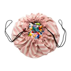 Play & Go Stripes Speelzak Pink Best