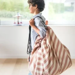 Play & Go Stripes Speelzak Pink Best