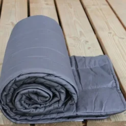 Polydaun Verzwaringsdeken - Antraciet - 140 × 200 cm New