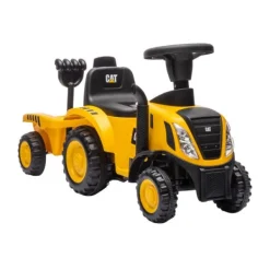 Puck CAT Tractor Loopauto met Aanhanger Best