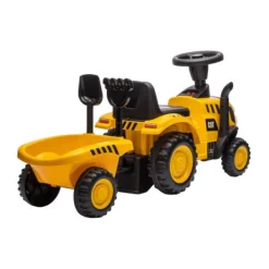 Puck CAT Tractor Loopauto met Aanhanger Best