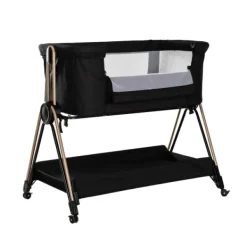 Puck Claire Co-Sleeper - Zwart / Goud Outlet