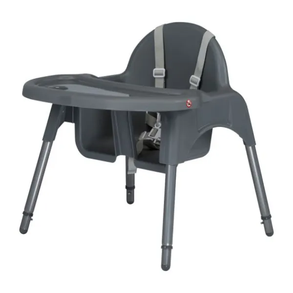 Puck Kinderstoel - 3 in 1 - Mat Grijs Outlet