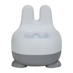 Puck Konijn Potje Wit / Grijs