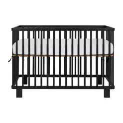 Puck Ledikant 60x120 Inklapbaar Zwart