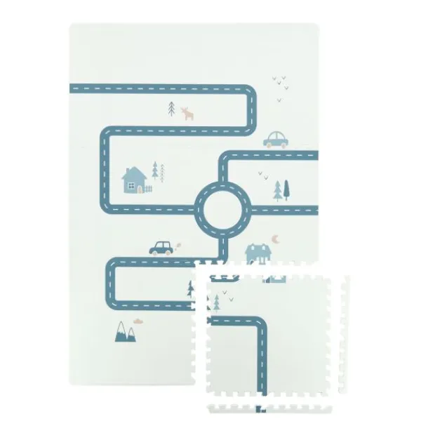 Puck Playmat Road - Sandy Blue Discount