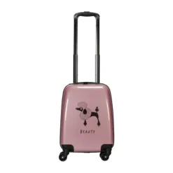 Puck Poodl Kinderkoffer - Rose - 46 cm