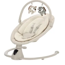 Qute Babyschommelstoel - Q-Rocker 2.0 - Ivory Zwart