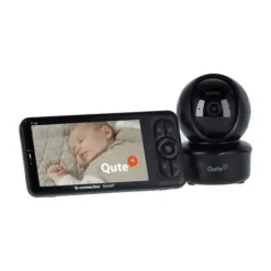 Qute Beeldbabyfoon Q-Connection Smart WIFI 2-IN-1 5HD - Zand Clearance