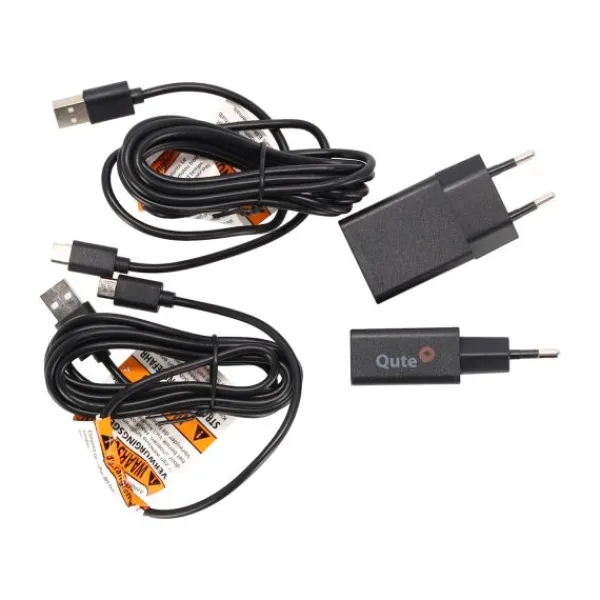 Qute Beeldbabyfoon Q-Connection Smart WIFI 2-IN-1 5HD - Zand Clearance