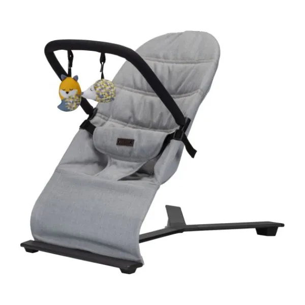 Qute Q-Bouncer Wipstoel Jeans Mist Grijs Clearance