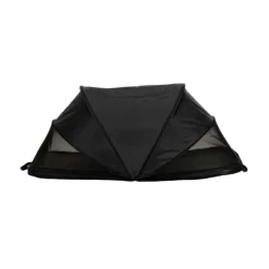 Qute Q-Camp Babytent - Black / Desert Hot