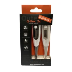 Qute Q-Flex Digitale Thermometer DUO-Pack - Flexibele Punt Sale