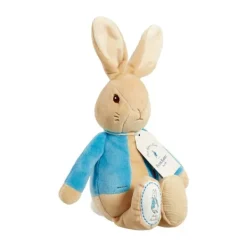 Rainbow Designs Knuffel - Pieter Konijn - Blauw Jasje - 30 cm