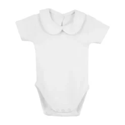 Rapife Romper Korte Mouw Met Kraag White Mt. 50 Outlet