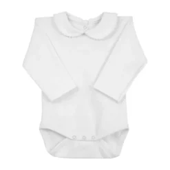 Rapife Romper Lange Mouw Met Kraag White Mt. 50 Online