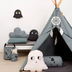Roommate Hippie Tipi Tent Sea Grey New