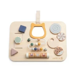 Sebra Activiteitenpaneel - Woodland - Hout Hot