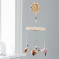 Sebra Babymobiel Met Spiegel en Muziek - Woodland