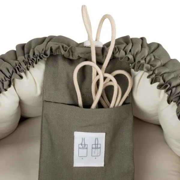 Sebra Babynest 3-in-1 - Sophora Leaves Outlet