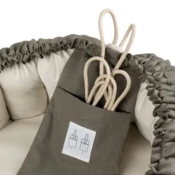 Sebra Babynest 3-in-1 - Sophora Leaves Outlet