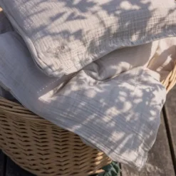 Sebra Dekbedovertrek - Seabreeze Beige - 100 x 70 cm Online