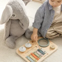 Sebra Houten Activiteitenpaneel - Muziek Sale