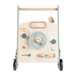 Sebra Houten Loopwagen - Blauw Online