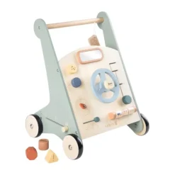 Sebra Houten Loopwagen - Blauw Online