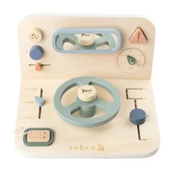 Sebra Houten Speelpaneel - Auto New